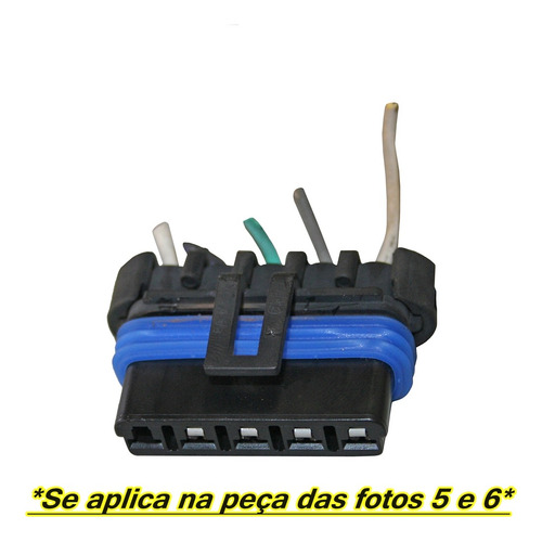 Plug Conector Do Motor Limpador Para-brisa Astra 99-02 (Usado)