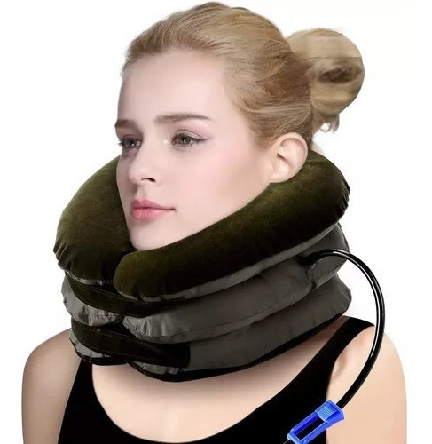 Cojin Cuello Inflable Almohada De Viaje Cojin