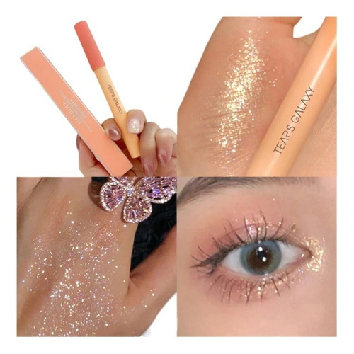 Delineador Resaltador Brillante Glitter Cara Cuerpo Lápiz