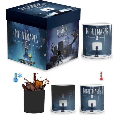 Taza Mágica Little Nightmares 2 Con Caja Para Regalo