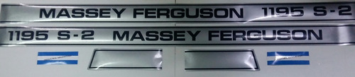 Juego De Calcos Para  Tractor Massey Ferguson 1195 S 2