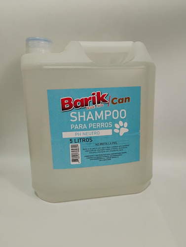 Shampoo Perro Ph Neutro Desmugrante, 5 Litros