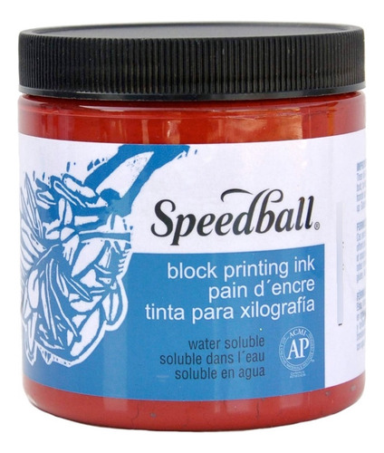 Tinta Para Xilografía 236ml Acrílica Speedball