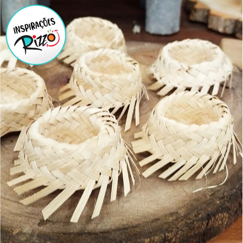 Forminha Para Doces - Mini Chapéu De Palha - 1 Unidades