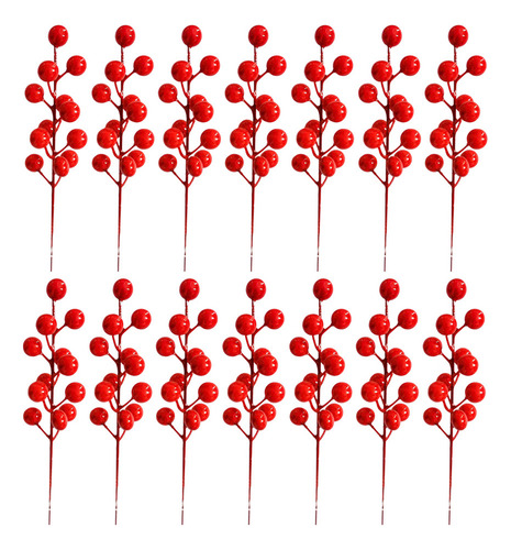 V Centros De Mesa Navideños, Guarnición De Frutos Rojos, 20