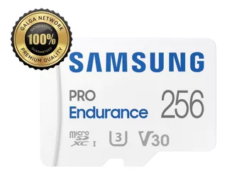 Memoria Micro Sd 256 Gb Samsung Pro Endurance + Adaptador Sd