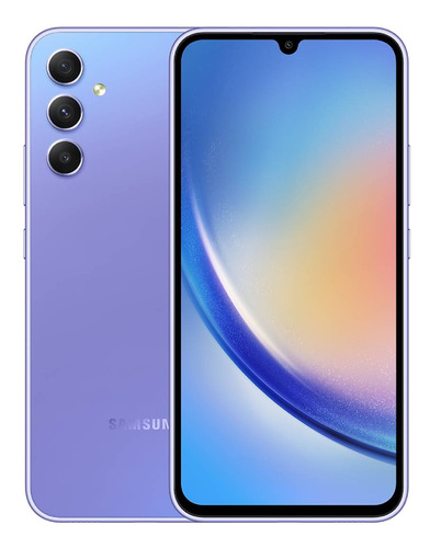 Samsung Galaxy A34 5G Dual SIM 256 GB violeta sorprendente 8 GB RAM