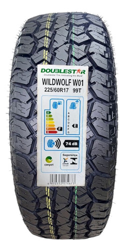 Pneu 225/60r17 99t Wildwolf W01 Doublestar Aro 17 Índice De Velocidade T