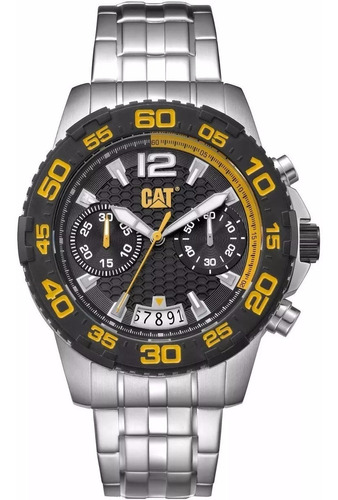 Reloj Cat Pw.143.11.127 Drive Crono Wr100m Agente Oficial