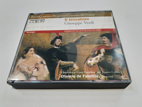 Il Trovatore, Verdi, Price, Cossotto 2cd 1997 Nacional Mint