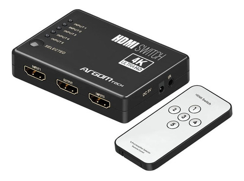 Argom Arg-av-5125 5-ports Hdmi Switch 