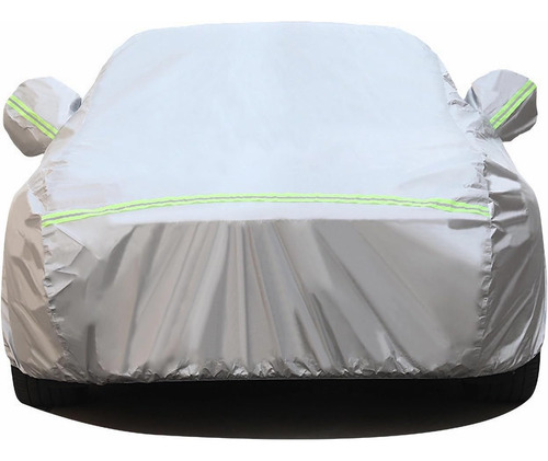 Multi-layers Full Body Sedan Car Cover, Cotton Lining/silver