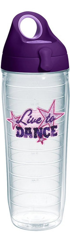 Tervis Live To Dance Emblema Botella De Agua Con El Real De