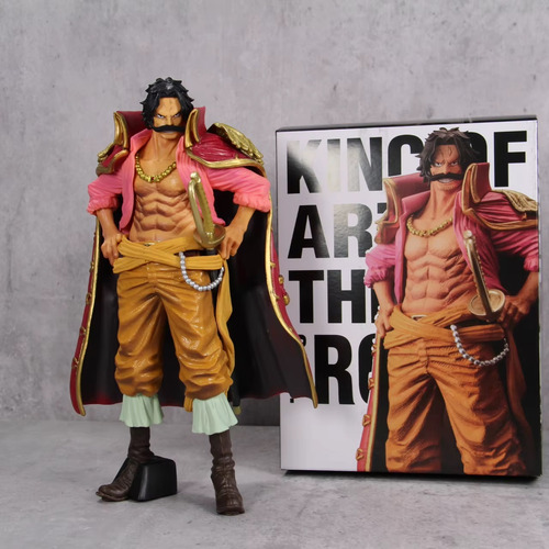 Action Figure One Piece Gol D Roger Rei Dos Piratas 21cm
