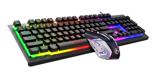 Kit Gamer Premium Teclado + Mouse Gamer Imice Km-900 Rgb