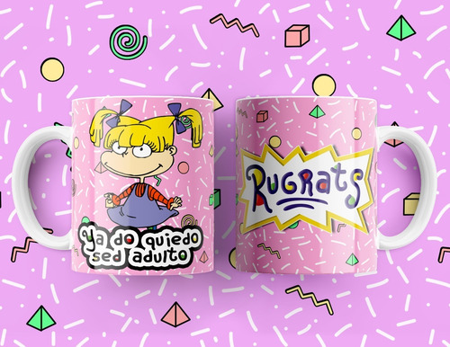 Plantillas Digitales Rugrats, Png, Sublimar Playeras Y Tazas