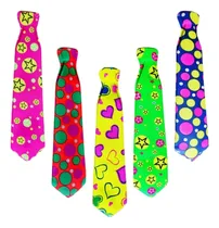 Comprar 50 Corbatas Para Fiestas Batucadas Neon Eventos Sombreros
