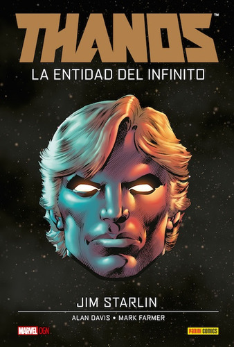 Marvel Graphic Novels Thanos: La Entidad Del Infinito, De Jim Starlin. Editorial Panini Comics, Edición 1 En Español