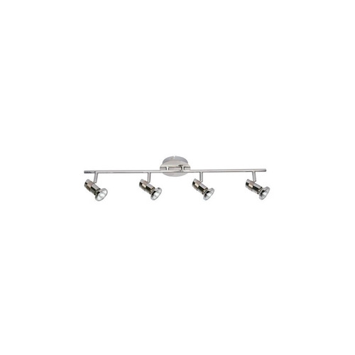 Lampara Apliques Pared Techo Baño Barral Luz Led Cromado Can