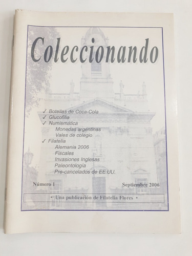 Revista Coleccionando Num. 1 Septiembre 2006