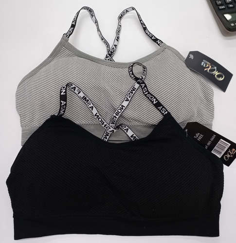 Imagen 7 de 8 de Top Sosten Camiseta Sin Relleno Talla Única Poliéster Spande