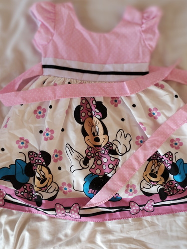 Vestido De Minnie Mouse Rosado