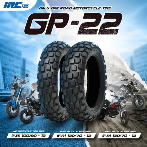 Kit Llantastaco Irc 130/70-12+120/70-12 Bws/dynamic/agylity