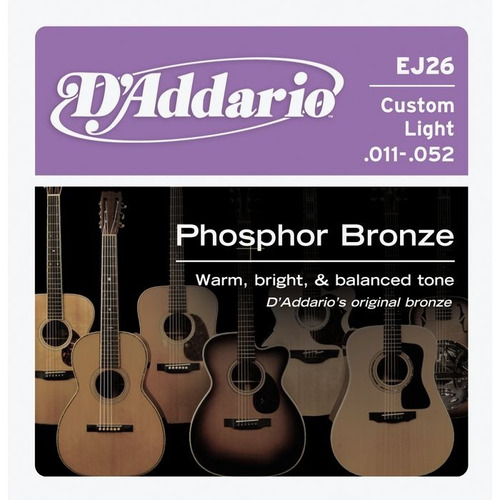 Encordado D Addario Acustica Ej-26