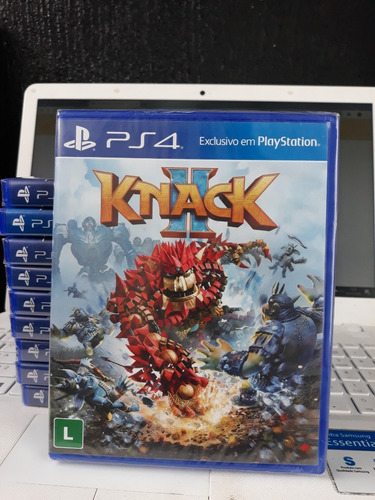 Knack 2 Ps4 Midia Fisica Lacrada + Nota Fiscal 