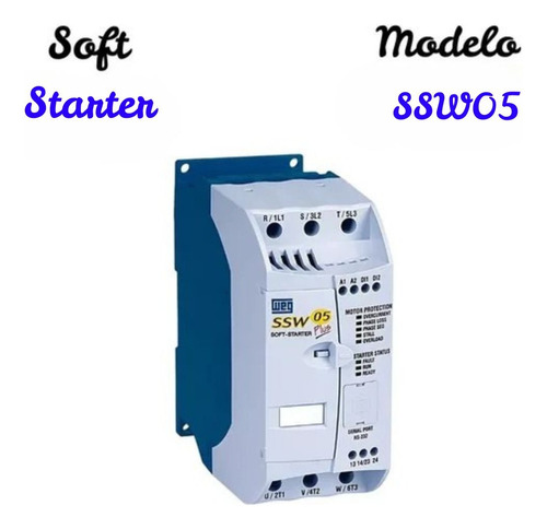 Soft Starter Ssw05 23a 7,5cv 220v/15cv 380v/ Weg 10413822