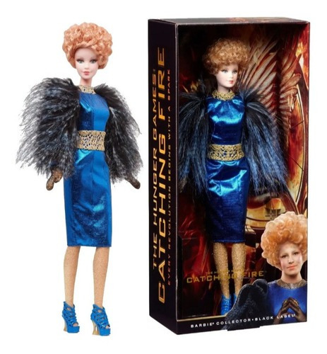 Boneca Barbie Collector Effie Jogos Vorazes Black Label