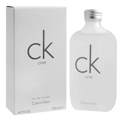 Perfume Ck One Calvin Klein 200 Ml Eau De Toilette Original