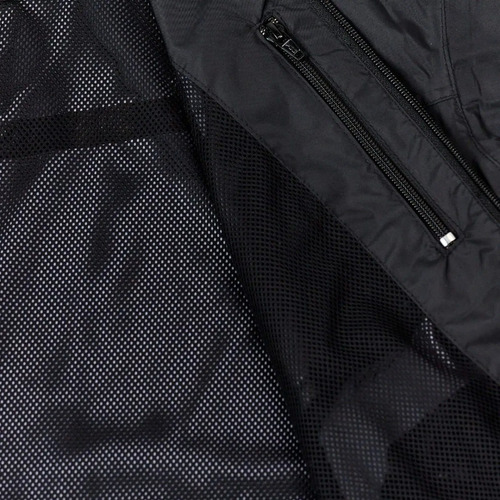 Imagen 3 de 9 de Campera Moto Rompeviento Nto Whiz Negro