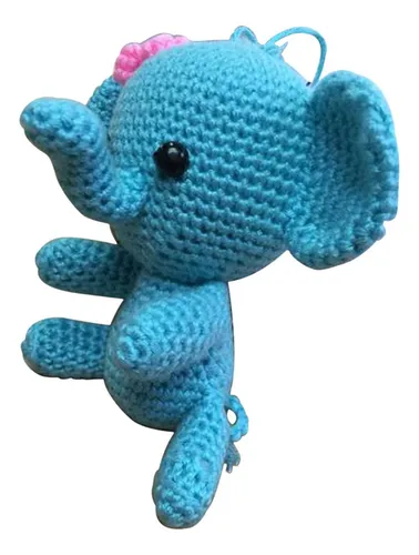 comprar Kit Amigurumi Crochet - Muñeca Elefante Con Materiales Y
