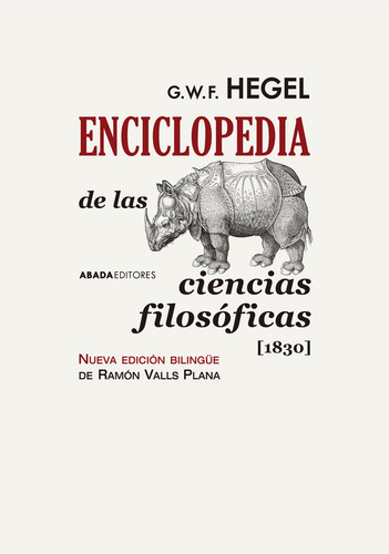 Libro Enciclopedia De Las Ciencias Filosã³ficas [1830]