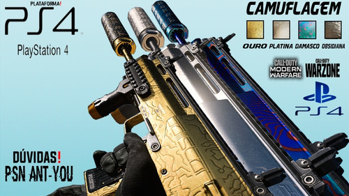 Camuflagem Damasco (damascus) Cod Mw 2019 Ps4
