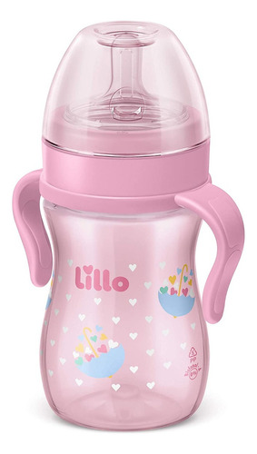 Lillo Super Evolution 628431 mamadeira cor rosa 240ml