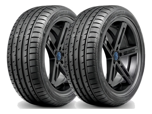 Kit 2 Pneus 245/50R18 Run Flat ContiSportContact 3 Continental 100Y Aro 18