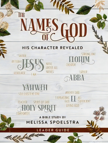 Names Of God Leader Guide, The, De Melissa Spoelstra. Editorial Abingdon Press, Tapa Blanda En Inglés