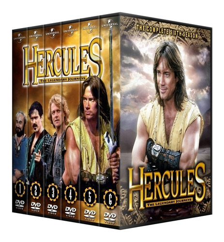 Hercules Serie En Dvd Temporadas 1 2 3 4 5 6 Latino