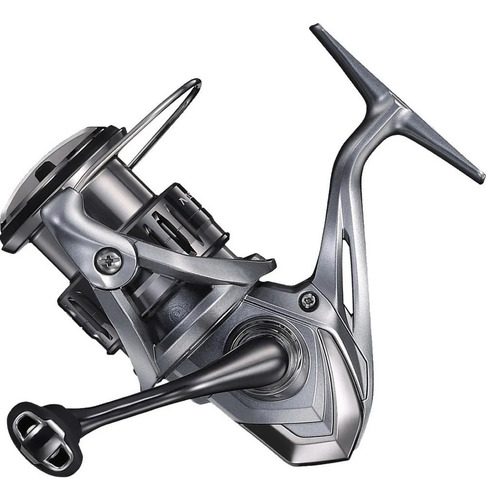 Reel Frontal Shimano Nasci 2500hg 5 Rulemanes Color Gris Lado De La Manija Derecho/izquierdo