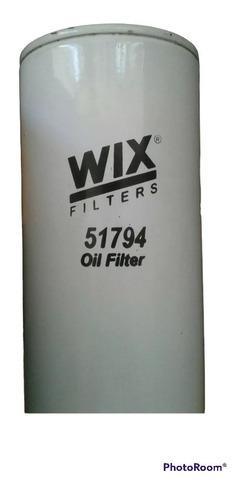 Filtro De Aceite Wix-51794 Web-373 B7 P550832