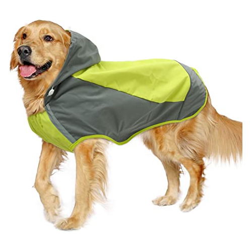 Impermeable Perros, Chaqueta De Lluvia Ajustable Rayas ...