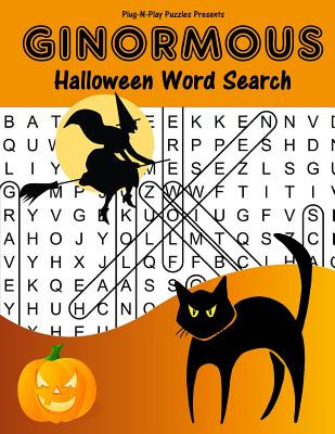 Libro Ginormous Halloween Word Search - Plug-n-play Puzzles