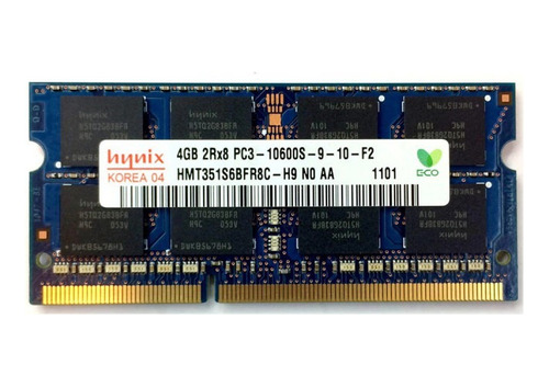  Sk Hynix Memoria Ram Ddr3 4gb 10600 1333 Hmt351s6cfr8c-h9