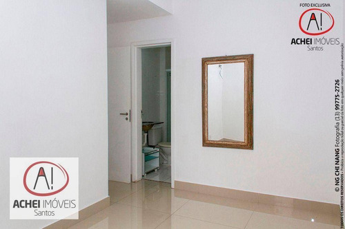 Imagem 29 de 30 de Apartamento Com 2 Dormitórios, Sala Com Sacada, Lazer Completo, 1 Vaga À Venda, 64 M² Por R$ 455.000 - Marapé - Santos/sp - Ap10953