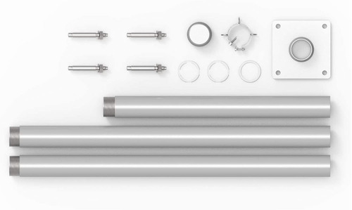 Kit De Poste De Luz De Cuerda Para Cubierta De Vela Par...