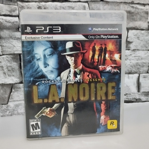 L.a. Noire Juego Original Para Playstation 3 Físico 