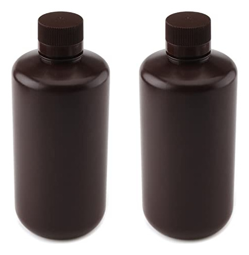 2pcs 33.8oz Plastic Containers Lab Chemical Reagent Bot...