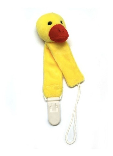 Imagen 2 de 3 de Portachupete Bebé Niña Niño Suave Plush Peluche Animal